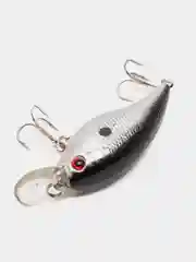 Серебряный рыболовный воблер "Крэнк" (Crank), 6 см, 10,5 г, 4 цвета