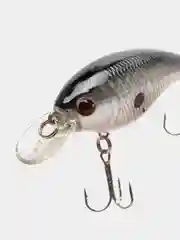 Серебряный рыболовный воблер "Крэнк" (Crank), 6 см, 10,5 г, 4 цвета