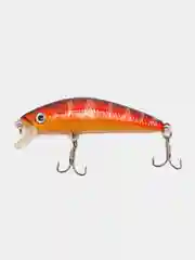Красный рыболовный воблер "Минноу" (Minnow), 6,5 см, 7,5 г, 8 цветов