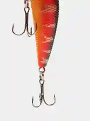 Красный рыболовный воблер "Минноу" (Minnow), 6,5 см, 7,5 г, 8 цветов
