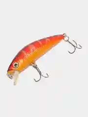 Красный рыболовный воблер "Минноу" (Minnow), 6,5 см, 7,5 г, 8 цветов