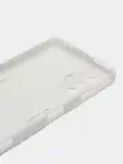 Белый чехол для Xiaomi Poco F4 GT (Поко Ф4 Джити) силиконовый, черный, матовый, с защитой камеры