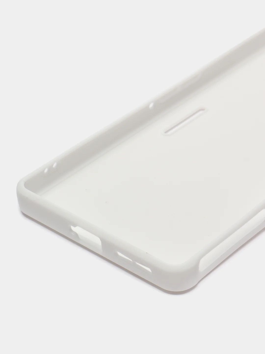 Белый чехол для Xiaomi Poco F4 GT (Поко Ф4 Джити) силиконовый, черный, матовый, с защитой камеры