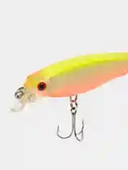 Желтый рыболовный воблер "Минноу" (Minnow), 7 см, 7,3 г, 5 цветов