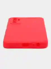 Красный чехол для TECNO Camon 17P (Техно камон 17П), силиконовый, матовый