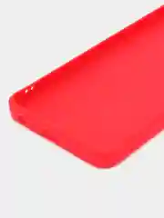 Красный чехол для TECNO Camon 17P (Техно камон 17П), силиконовый, матовый