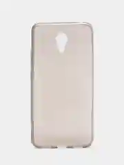 Черный прозрачный силиконовый чехол на Meizu M3 Note/MX6
