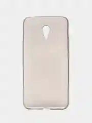 Серый меланж прозрачный силиконовый чехол на Meizu M3 Note/MX6