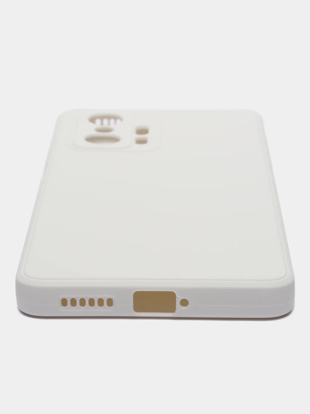 Белый чехол для Xiaomi Mi 11T и 11T Pro (Сяоми Ми 11Т, 11Т Про), матовый, силиконовый