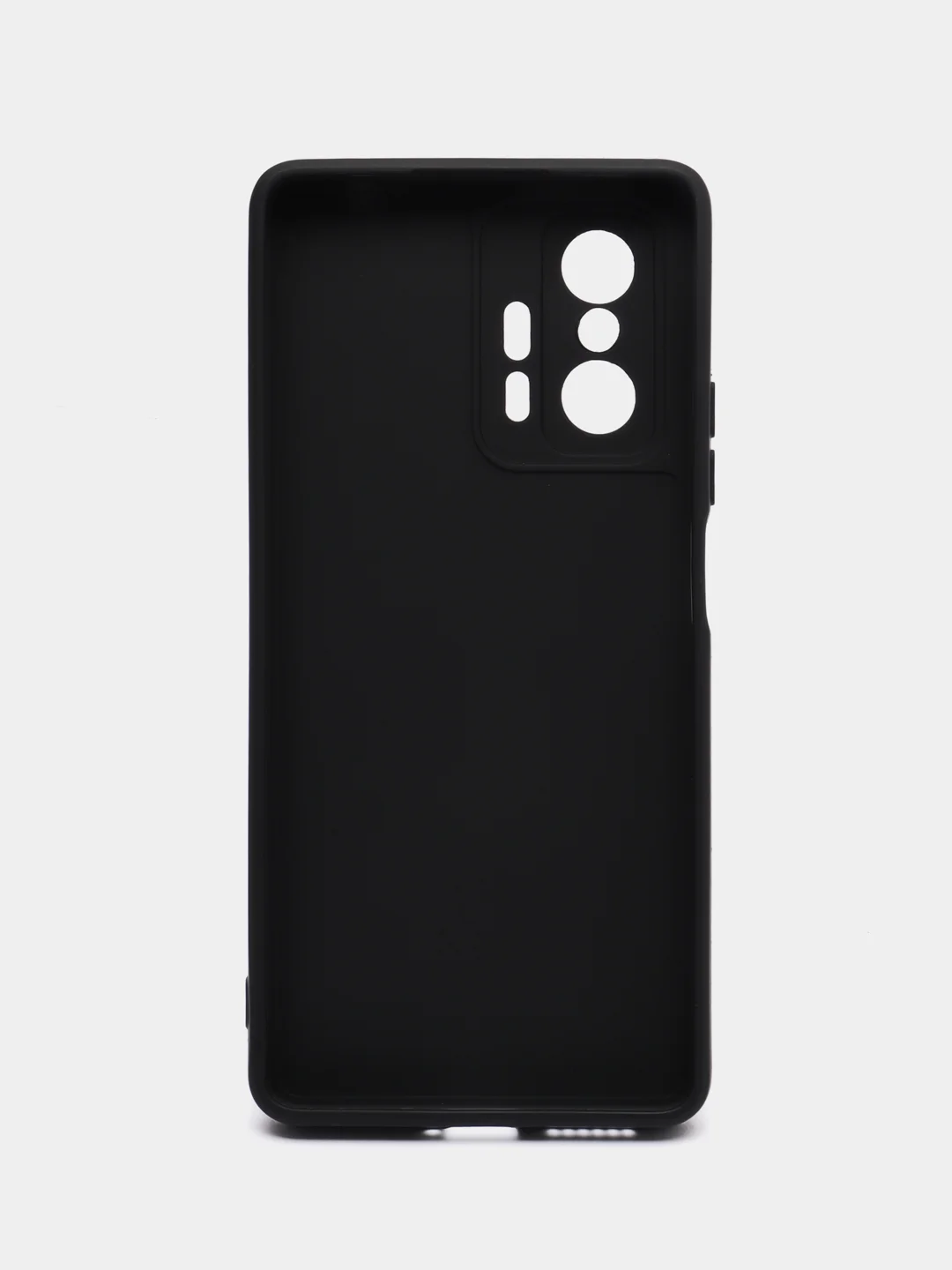 Черный чехол для Xiaomi Mi 11T и 11T Pro (Сяоми Ми 11Т, 11Т Про), матовый, силиконовый