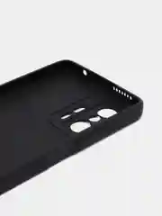 Черный чехол для Xiaomi Mi 11T и 11T Pro (Сяоми Ми 11Т, 11Т Про), матовый, силиконовый