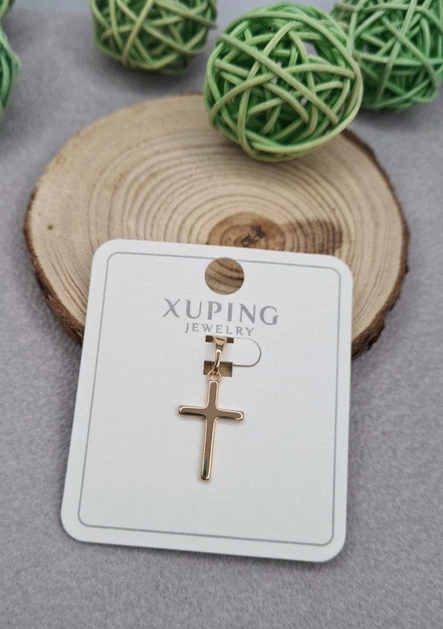 Подвеска "Крестик", Xuping