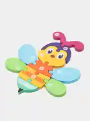 Хаки деревянные пазлы для детей объемные, развивающие игрушки, 3D головоломки в форме животных