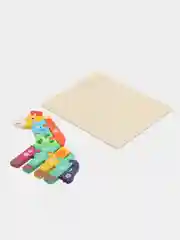 Фуксия деревянные пазлы для детей объемные, развивающие игрушки, 3D головоломки в форме животных