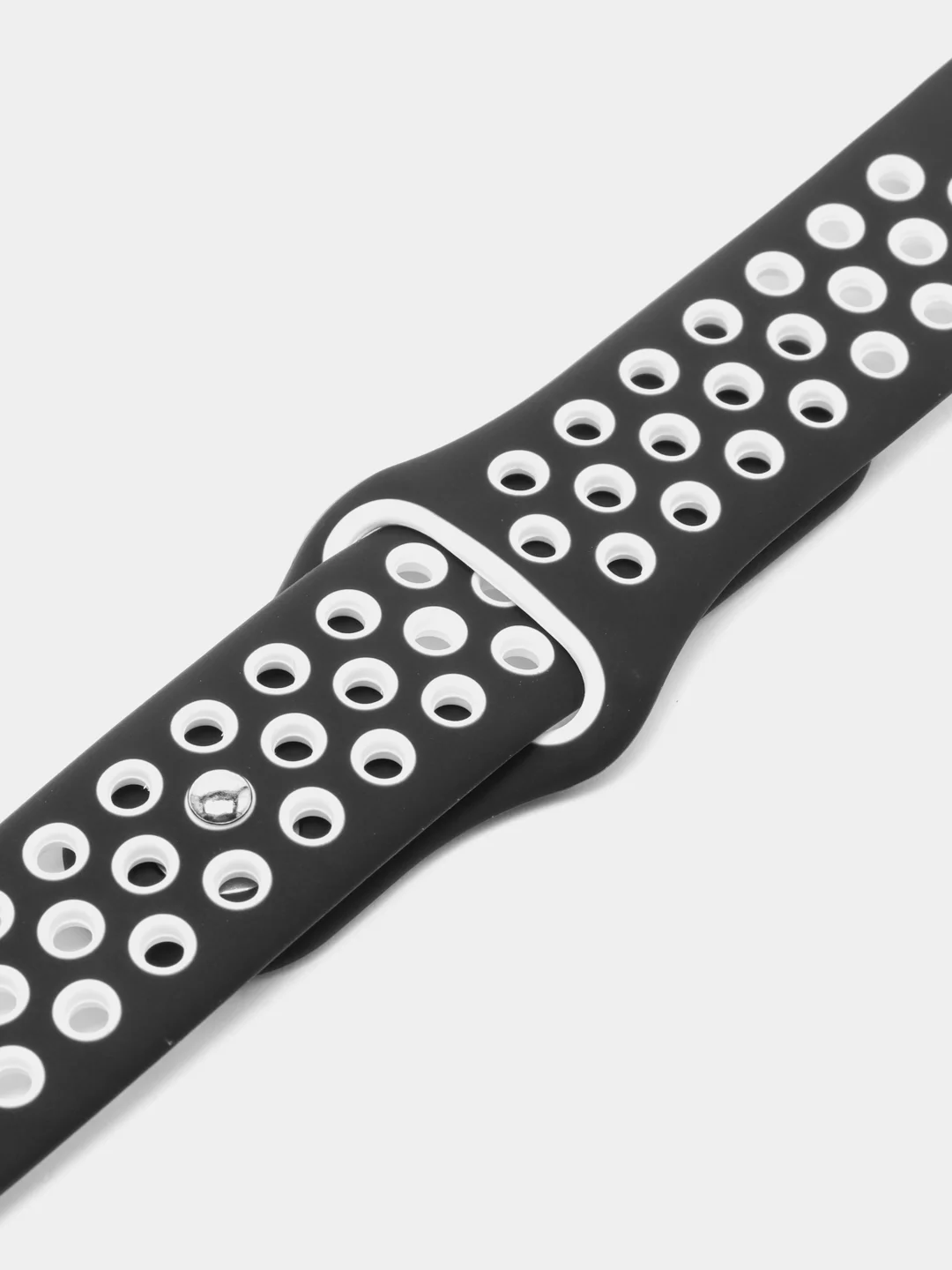 Угольный силиконовый ремешок для Xiaomi Amazfit Bip, Huawei, Haylou, Samsung, 20 мм, с кнопкой
