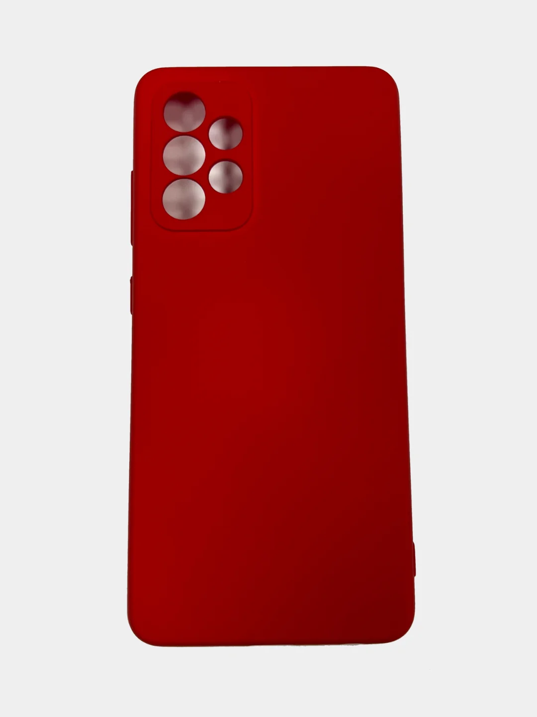 Красный чехол для Xiaomi Redmi 8A силиконовый c soft touch покрытием