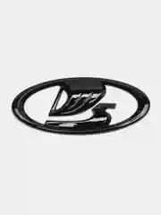 Черный шильдик эмблема Lada / Лада, Ладья