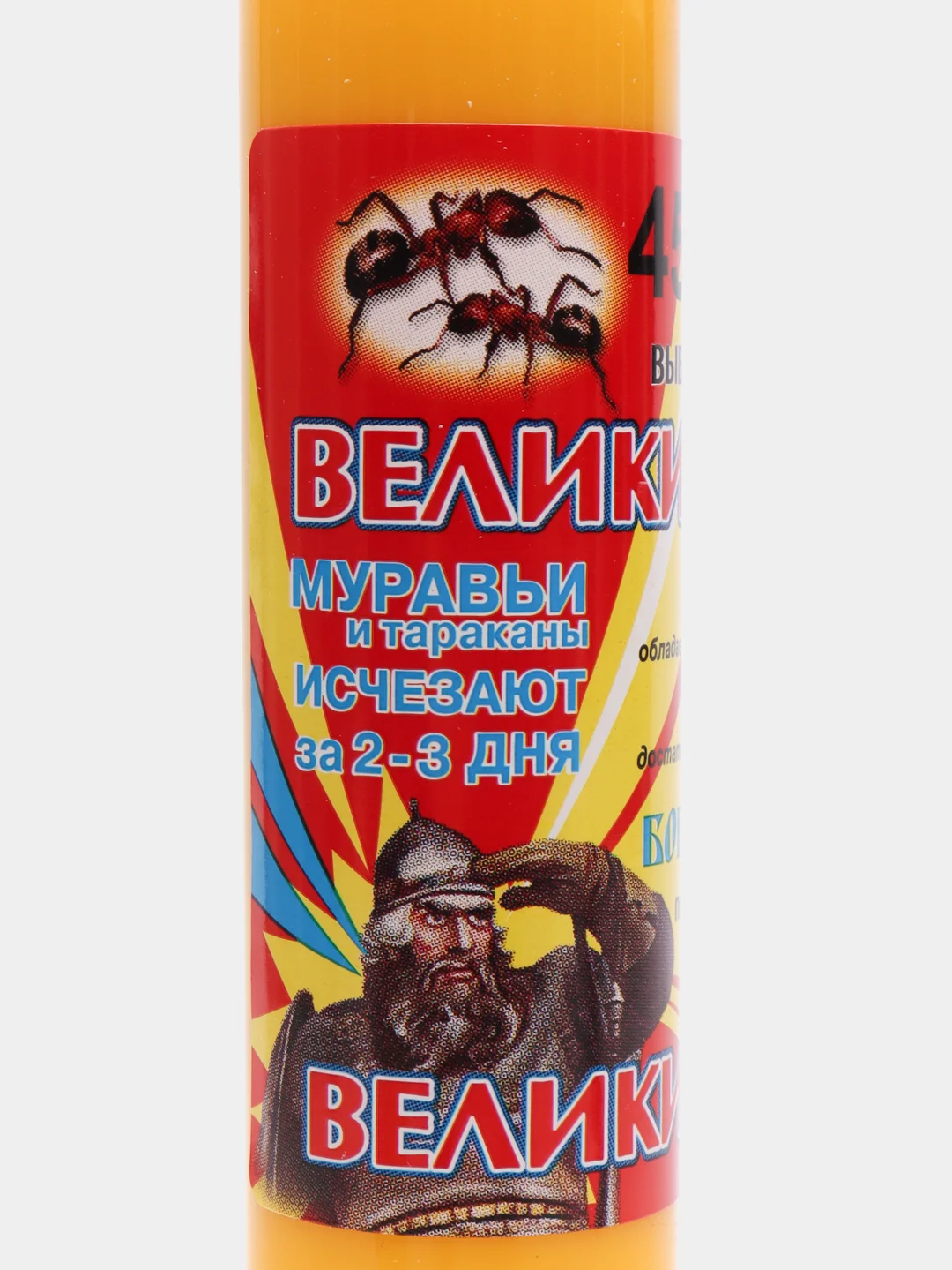 Гель-шприц "Великий воин" от садовых и домовых муравьев, 45 г