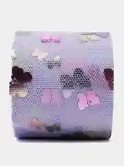 Фиолетовый фатин "Бабочки", 5,5 см