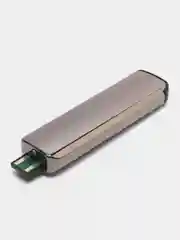 Черный usb - зажигалка (в подарочной коробке).