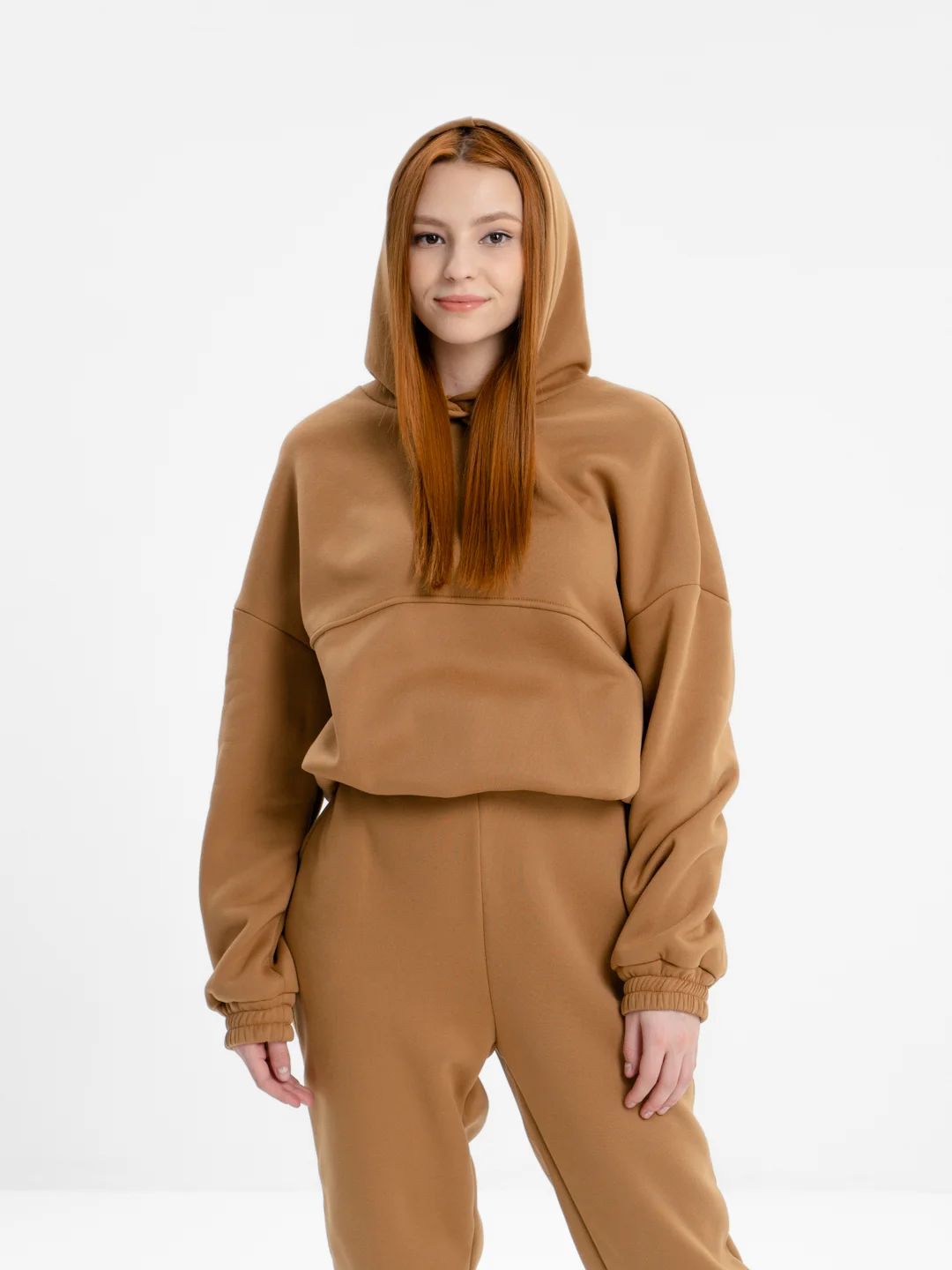 Хаки костюм спортивный, женский