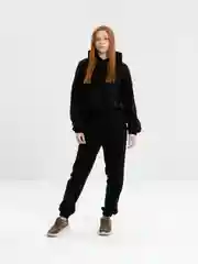 Черный костюм спортивный, женский