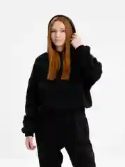 Черный костюм спортивный, женский