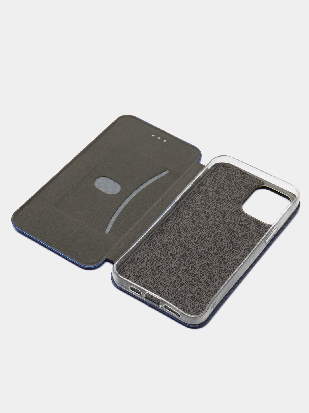 Синий чехол-книжка для iPhone 12 / 12 Pro, 12 Pro Max