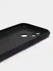 Черный чехол Realme C21Y под кожу, с защитой камеры