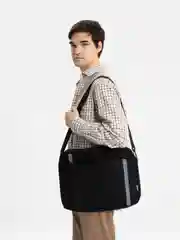 Сумка для ноутбука Defender Shiny 15-16" черный, светоотражающая полоса