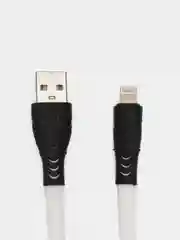 Белый кабель 2 МЕТРА СИЛИКОНОВЫЙ МЯГКИЙ провод зарядник iPhone, Lightning, Micro Type-C USB шнур