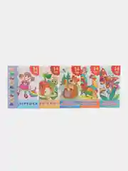 Комплект из 5 раскрасок для детей 2-4 лет
