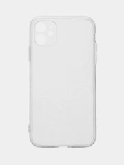 Чехол для Apple iPhone 11, прозрачный, с защитой камеры, толщина 1,5 мм