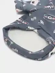 Серый одежда для собак мелких пород, кошек, флис