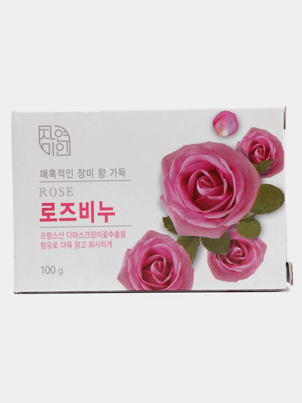 Мыло туалетное Rose Beauty Soap MUKUNGHWA, 100g