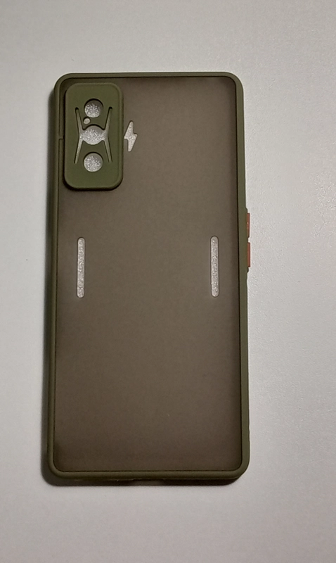 Чехол XIAOMI POCO f4 GT, с защитой камеры и матовая спинка