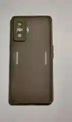Прозрачный чехол XIAOMI POCO f4 GT, с защитой камеры и матовая спинка
