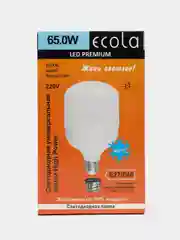 Лампа светодиодная Ecola High Power LED Premium 65W 220V E27/E40, 240 х 140 мм