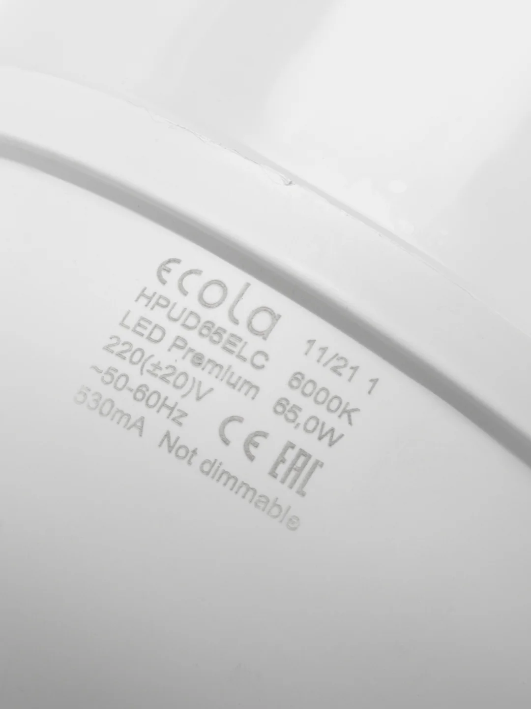 Лампа светодиодная Ecola High Power LED Premium 65W 220V E27/E40, 240 х 140 мм