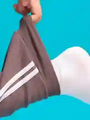 Серый брюки