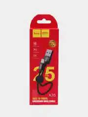 Кабель USB Hoco / Borofone X35/X38 на Lightning iPhone / Type-C / Micro, 25 см