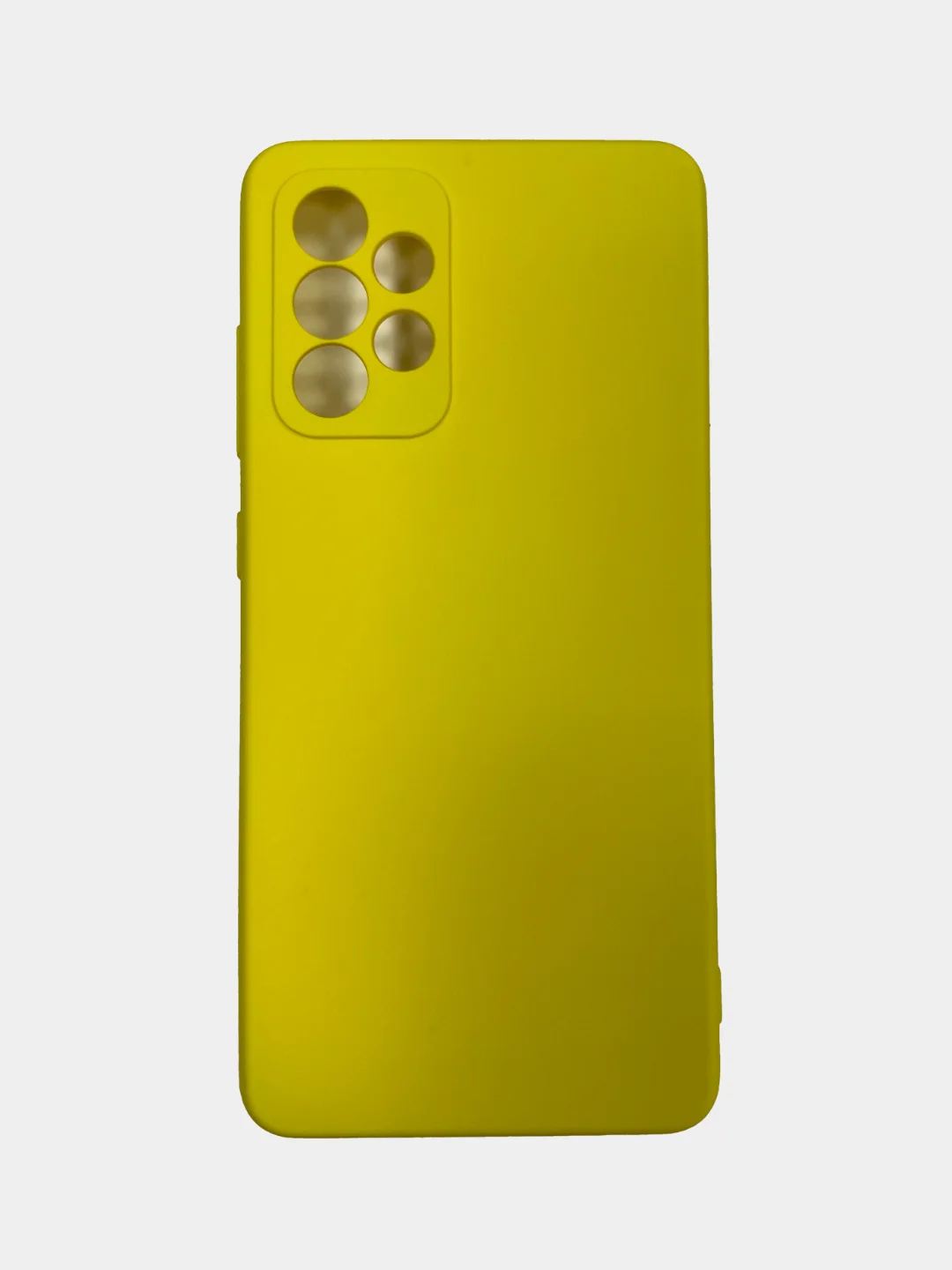 Желтый чехол для Xiaomi Redmi Note 9T силиконовый c soft touch покрытием