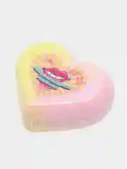 Бомбочка "Сердце" для ванны, 130г/ 110г шипучая морская соль Подарок на новый год