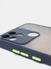 Бирюзовый чехол Realme NARZO 50A, Realme C25, Realme C25S, Realme C12 с защитой камеры