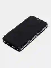 Черный samsung A01, A10, A11, A20, A30, A21S, A41, A50, A51, А52,A71, M21, M31, M31S чехол-книжка