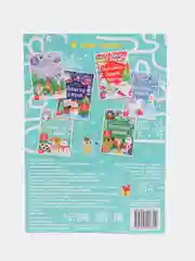 Алый книжка с наклеиками Новогодние задания