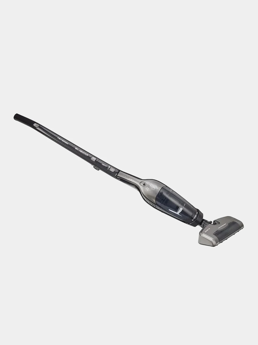 Беспроводной пылесос Polaris PVCS 0624 Silver Collection, черно-серебряный