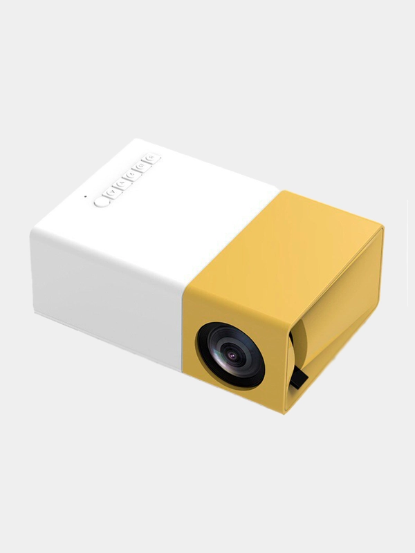 Портативный проектор с беспроводным подключением YG-300Plus 1080P WIFI multiscreen