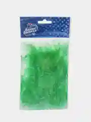 Зеленый перья декоративные