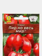 Семена Томат "Пир на весь мир" низкорослый для открытого грунта и теплиц